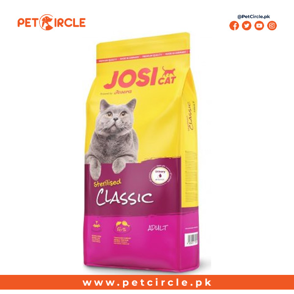 Josera Sterlised Classic Cat Food 18kg Pet Circle