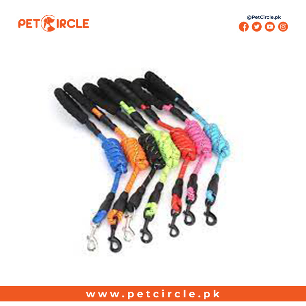 Round Rope Leash Imp Rubber Handle (Copy)