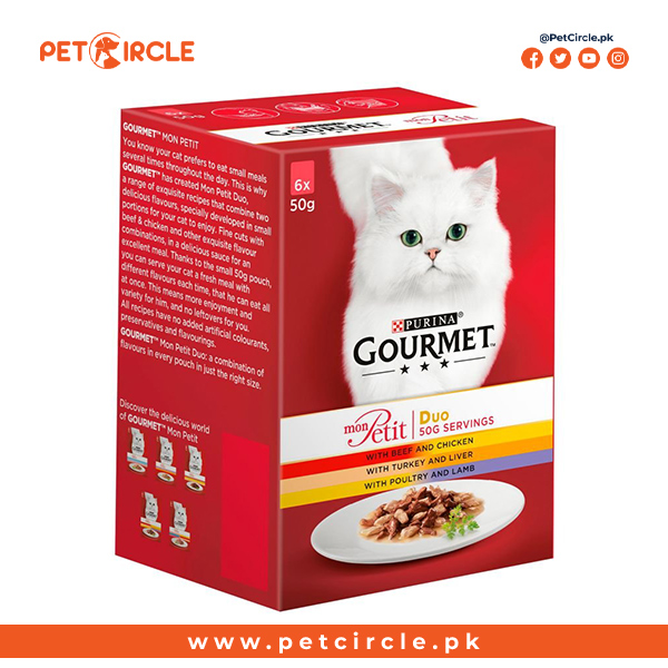 Gourmet Sachet Mix Pouch (6x50g) - Pet Circle