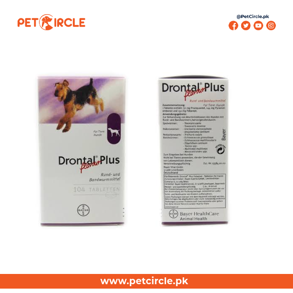 Drontal Plus (Deworming Tab Dog)