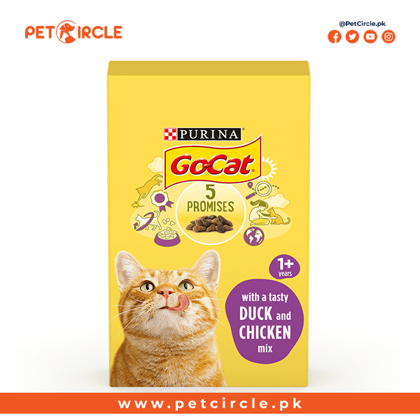 Purina Go Cat Chicken & Duck 340gm