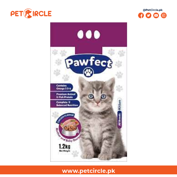 Paw Fect Kitten Cat Food 1.2kg