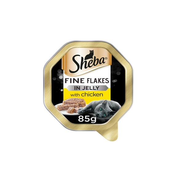 Sheba Fine Flakes With Chicken 85G