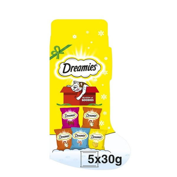 Dreamies Season Of Goodies 5 X 30G