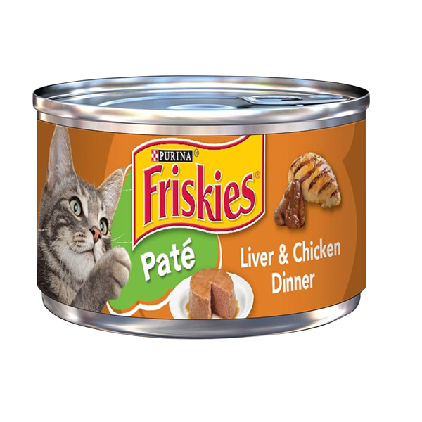 Friskies Pete Liver & Chicken Dinner 156G