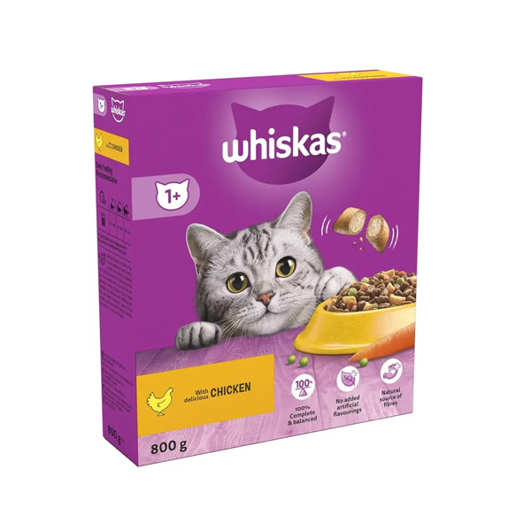 Whiskas 1+ Box Chicken 800G