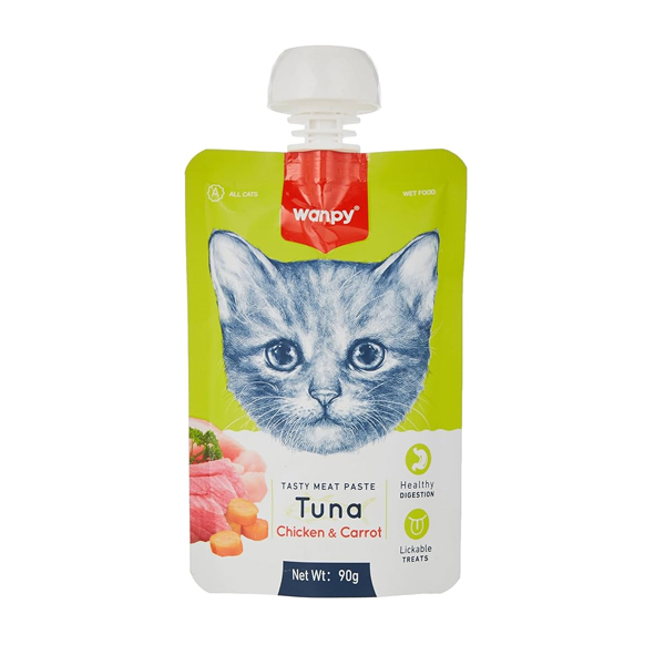 Wanpy Meat Paste Tuna Chicken 90G