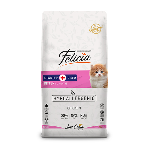 Felicia Kitten Food Starter Care Hypoallergenic Chicken 2Kg