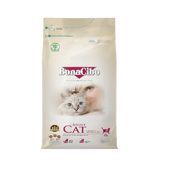 Bonacibo Cat Food Chicken & Anchovy 2Kg